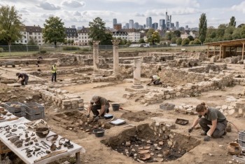 Pod Frankfurtem leželo římské tajemství. Teď vydává svědectví