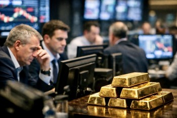 Akcie se po obavách z AI zvedly, zlato atakovalo 5000 dolarů